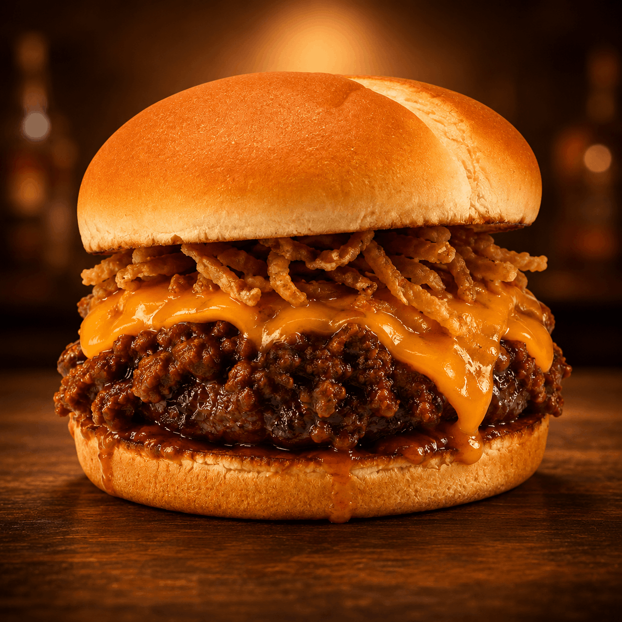 Double cheeseburger